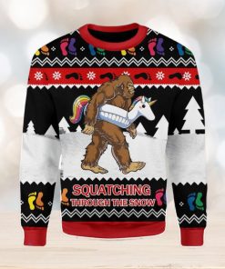 LGBT Bigfoot Ugly Christmas Sweater Xmas Gift Men And Women Christmas Sweater