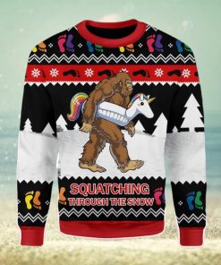 LGBT Bigfoot Ugly Christmas Sweater Xmas Gift Men And Women Christmas Sweater