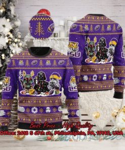 LSU Tigers Star Wars Ugly Christmas Sweater