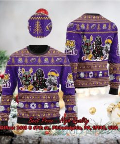 LSU Tigers Star Wars Ugly Christmas Sweater