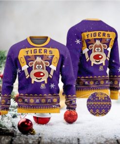 LSU Tigers Ugly Christmas Sweater Irresistible LSU Gift Set