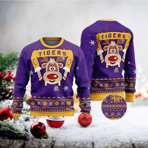 LSU Tigers Ugly Christmas Sweater Irresistible LSU Gift Set