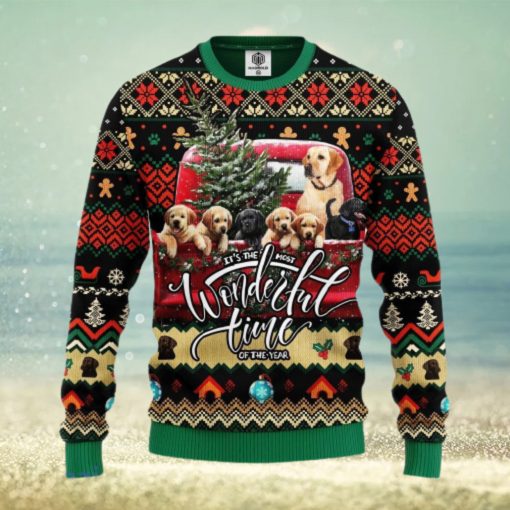 Labrador Retriever Ugly Christmas Sweater 3D Gift For Men And Women