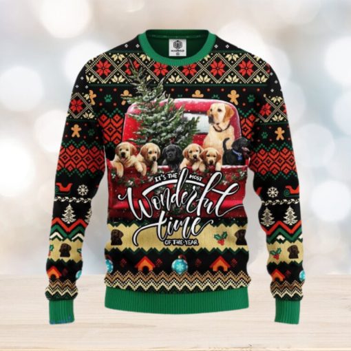 Labrador Retriever Ugly Christmas Sweater 3D Gift For Men And Women