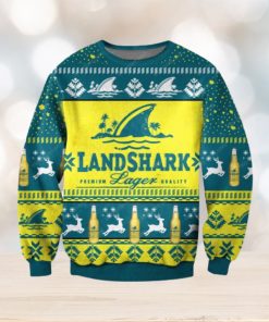 Landshark Lager Beer Ugly Christmas Sweater 3D Gift For Men And Women 3D Gift For Men And Women