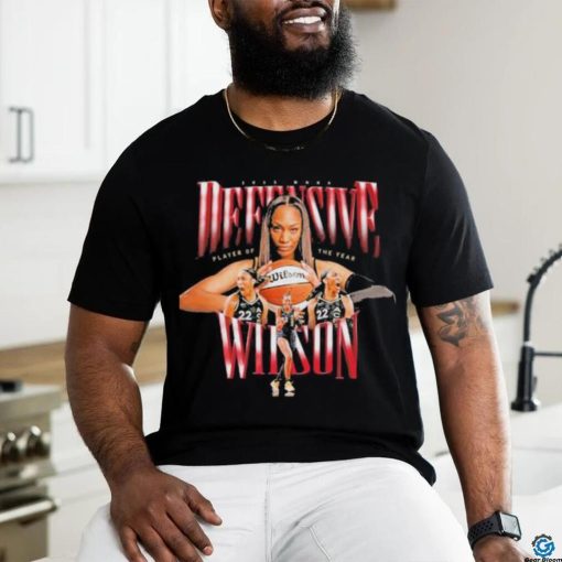 Las Vegas Aces A’ja Wilson Wnba 2023 Defensive Player Of The Year Top Shirt