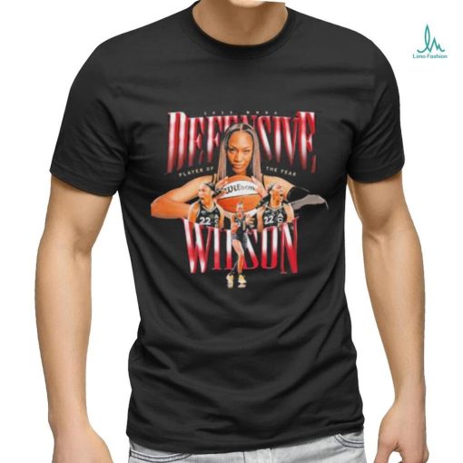 Las Vegas Aces A’ja Wilson Wnba 2023 Defensive Player Of The Year Top Shirt