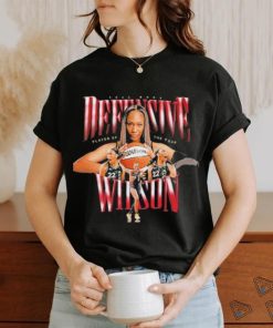 Las Vegas Aces A’ja Wilson Wnba 2023 Defensive Player Of The Year Top Shirt