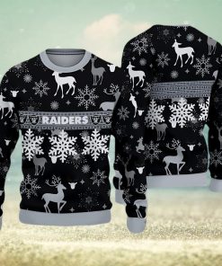 New England Patriots Fans Reindeer Pattern Ugly Christmas Sweater