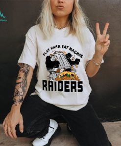 Nfl Flavortown Las Vegas Raiders Football Play Hard Eat Nachos Raiders  Shirt Nfl Flavortown Collection Shirt Unique - Revetee