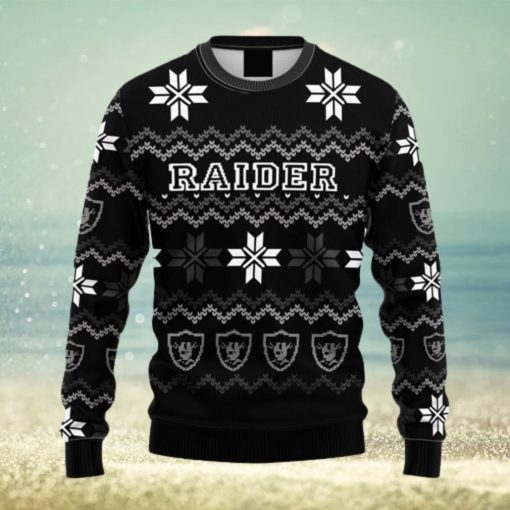 Las Vegas Raiders NFL Limited Ugly Sweater Sweatshirt Accessory Gift Christmas