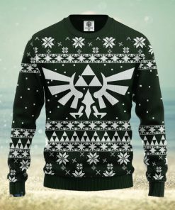 Legend Of Zelda Green Ugly Christmas Sweater 3D Gift For Men And Women