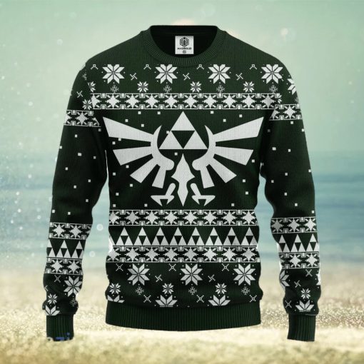 Legend Of Zelda Green Ugly Christmas Sweater 3D Gift For Men And Women