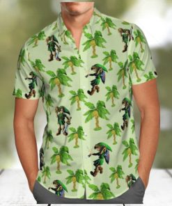Legend Of Zelda Link Hawaii Shirt  Zelda Majora Shirt