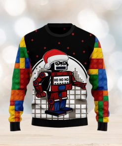 Lego Hohoho Lego Lover Colorful Ugly Christmas Sweater