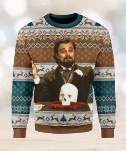 Leo DiCaprio Django Unchained Merry Chrismas Ugly Christmas Sweater Xmas Gift Men And Women Christmas Sweater