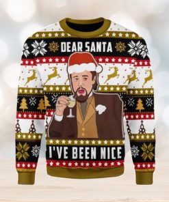 Leo I’ve Been Nice Santa Ugly Christmas Sweater Xmas Gift Men And Women Christmas Sweater