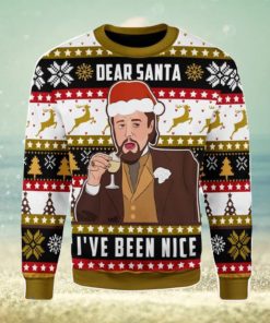 Leo I’ve Been Nice Santa Ugly Christmas Sweater Xmas Gift Men And Women Christmas Sweater