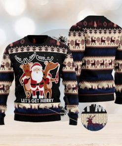 NFL Los Angeles Rams Custom Name And Number Ugly Christmas Sweater Christmas  Gift For Sport Team - Limotees