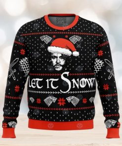 Let It Snow Game of Thrones Ugly Christmas Sweater