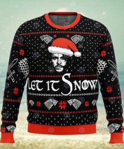 Let It Snow Game of Thrones Ugly Christmas Sweater