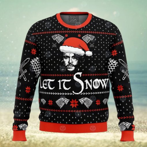 Let It Snow Game of Thrones Ugly Christmas Sweater