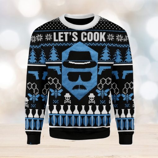 Let’s Cook Ugly Christmas Sweater Xmas Gift Men And Women Christmas Sweater