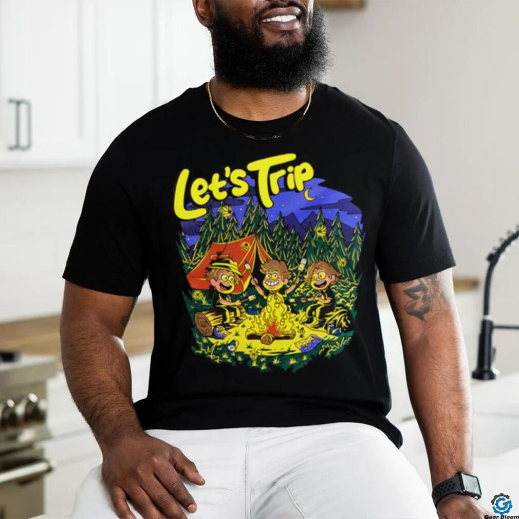 Let's Trip Campfire Tee shirt Let's Trip Campfire Tee shirt