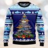 Detroit Lions Olaf Christmas Funny Knitted Ugly Christmas Sweater AOP Gift For Men And Women