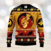 Bulldog Love Santa Moon Ugly Christmas Sweater Gift Men Women