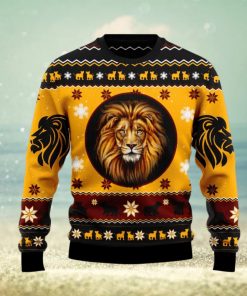 Lion Xmas Lion Lover Best Gift Ugly Christmas Sweater