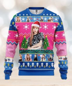 Lisa Black Pink Band Merry Xmas Ugly Christmas Sweater Xmas Gifts