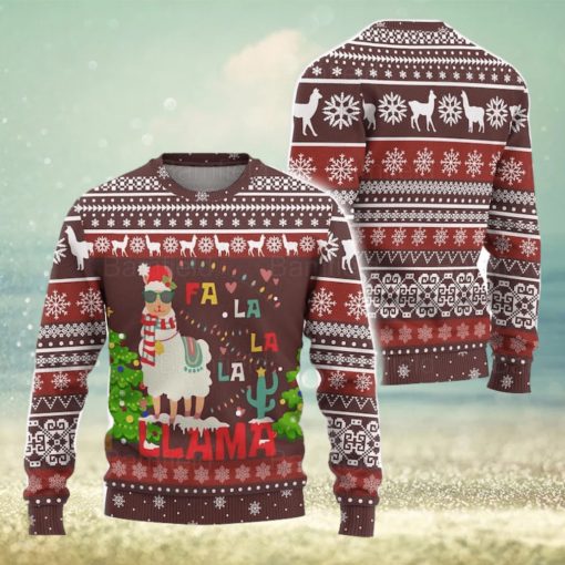 Llama Ugly Christmas Sweater Men And Women Christmas Gift Sweater