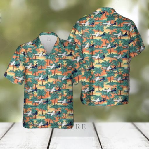 Lockheed Martin Lm 100j Hawaiian Shirt