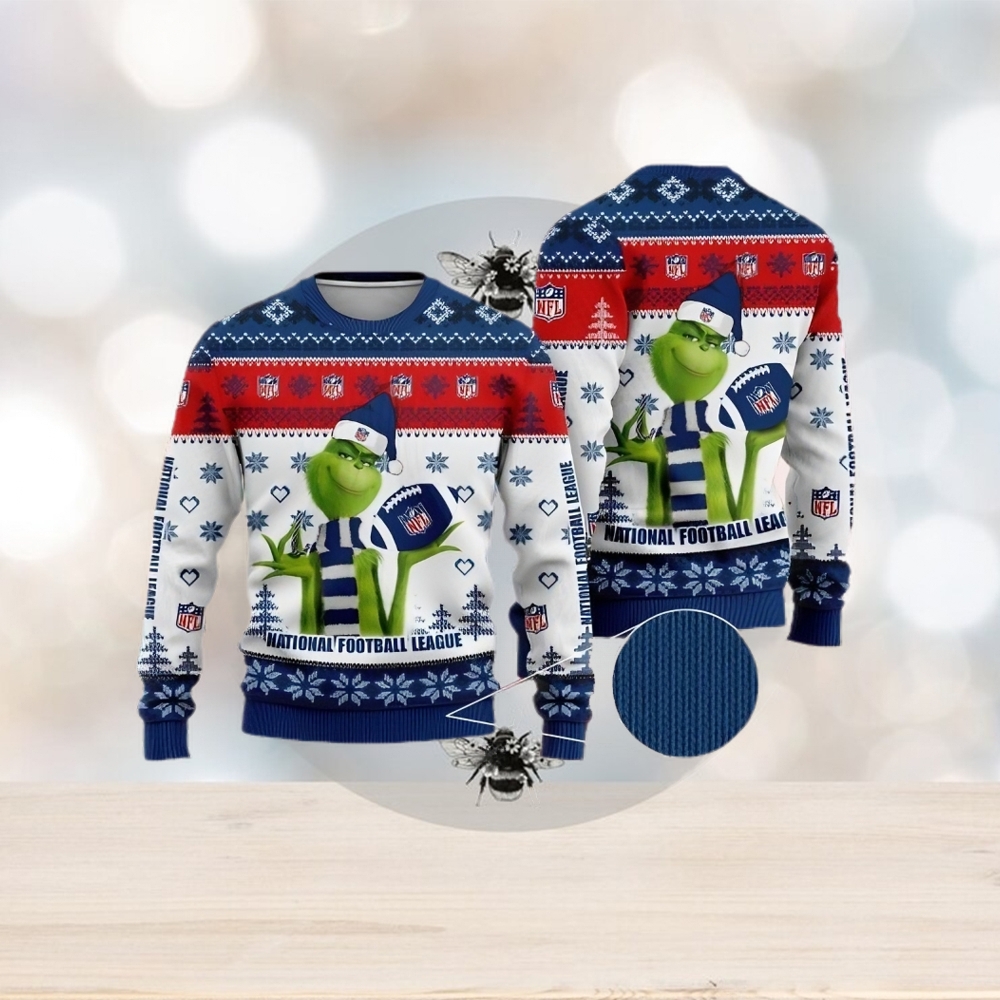 NFL Dallas Cowboys The Grinch Ugly Christmas Sweater Gift For Fans