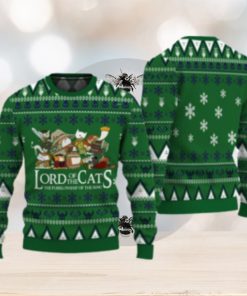 Lord Of Cats Xmas Ugly Christmas Sweater Xmas Christmas Gift Vacation Sweatshirt