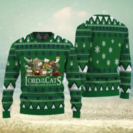 Lord Of Cats Xmas Ugly Christmas Sweater Xmas Christmas Gift Vacation Sweatshirt