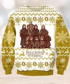 Lord Of The Rings Fellowship Of The Ring Christmas Ugly Sweater Party