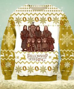 Lord Of The Rings Fellowship Of The Ring Christmas Ugly Sweater Party