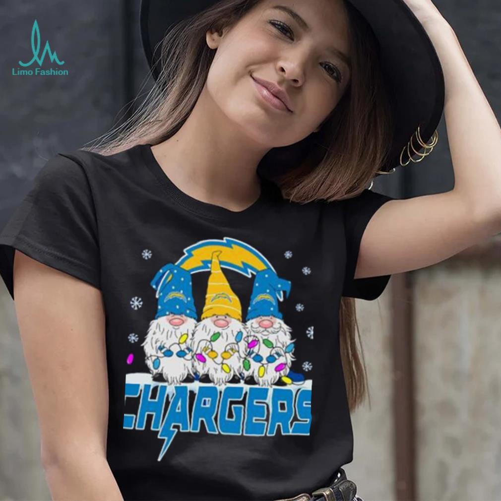 Los Angeles Chargers Football Gnomes Christmas 2023 shirt - Limotees