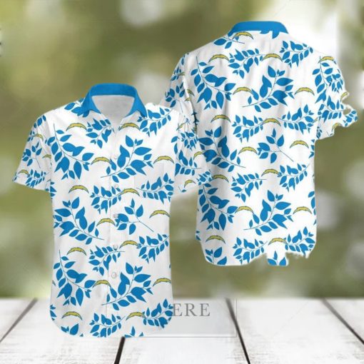 Los Angeles Chargers Limited Edition Leaves Hawaiian Shirt For Men And Women