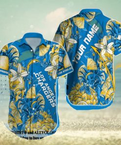 Los Angeles Chargers NFL 3D Full Print Vacation Hawaiian Shirt