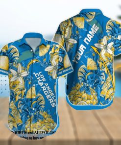 Los Angeles Chargers NFL 3D Full Print Vacation Hawaiian Shirt