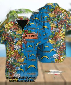 Los Angeles Chargers NFL 3D Full Printing Personalized Hawaii Shirt