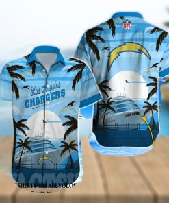 Los Angeles Chargers NFL All Over Printed Hawaiian Beach Shirt