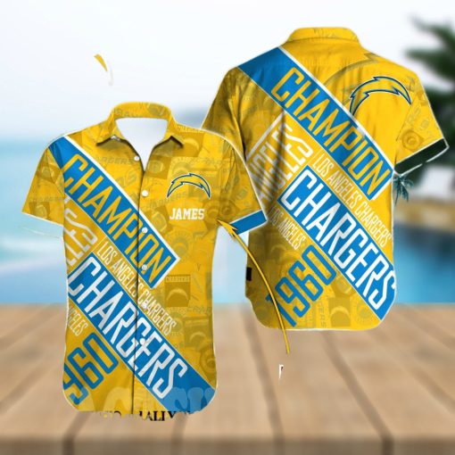 Los Angeles Chargers NFL For Fan 3D Hawaiian Shirt