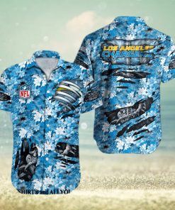 Los Angeles Chargers NFL For Fans All Over Print Summer Vibes Hawaiian Shirt