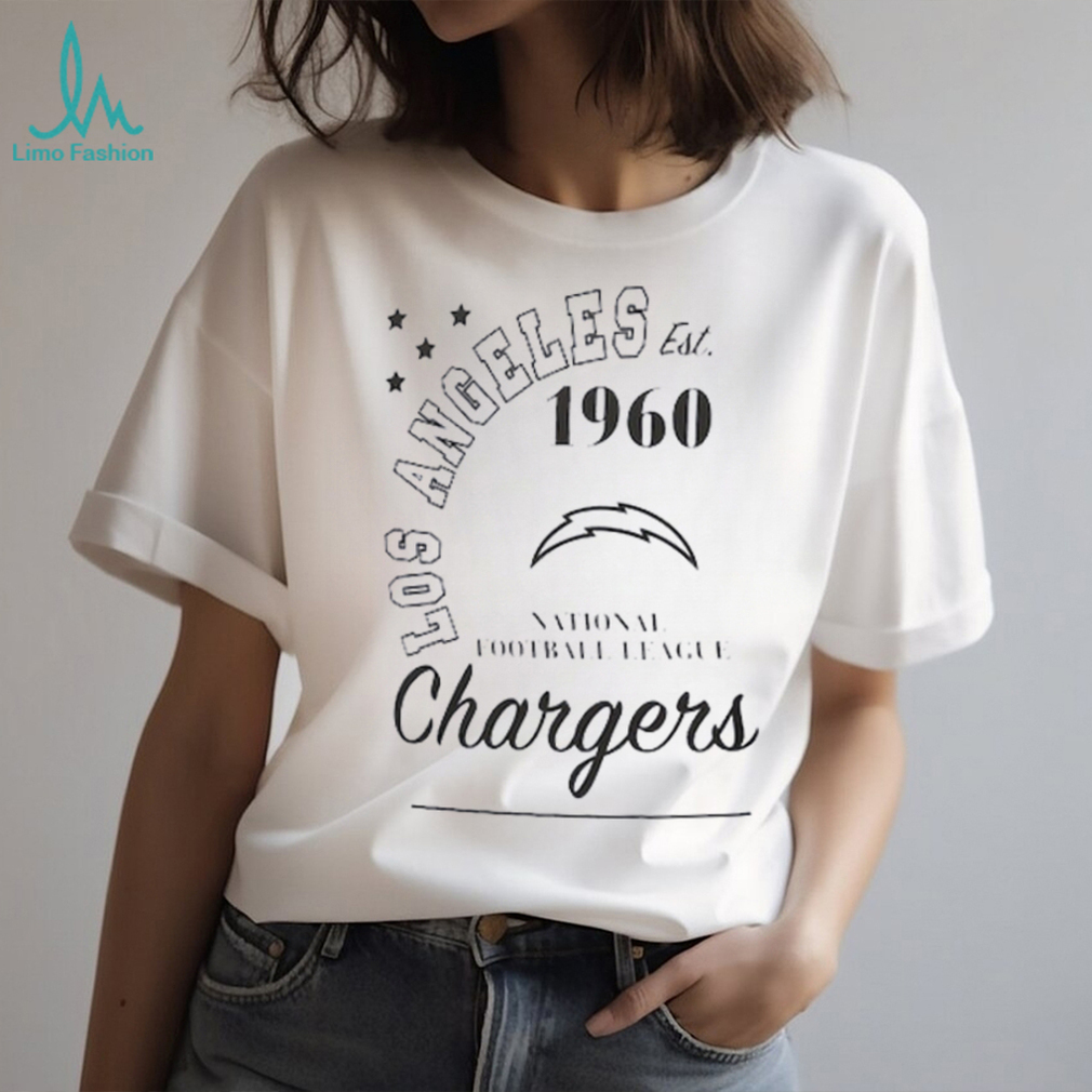 white chargers shirt