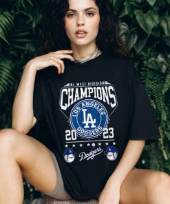 Los Angeles Dodgers NL West Division Champions 2023 T Shirt - Limotees