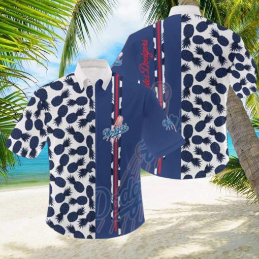 Los Angeles Dodgers Pineapple MLB Hawaiian Shirt For Men And Women Gift For Fans